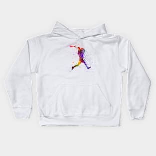 Lacrosse Man Player Kids Hoodie